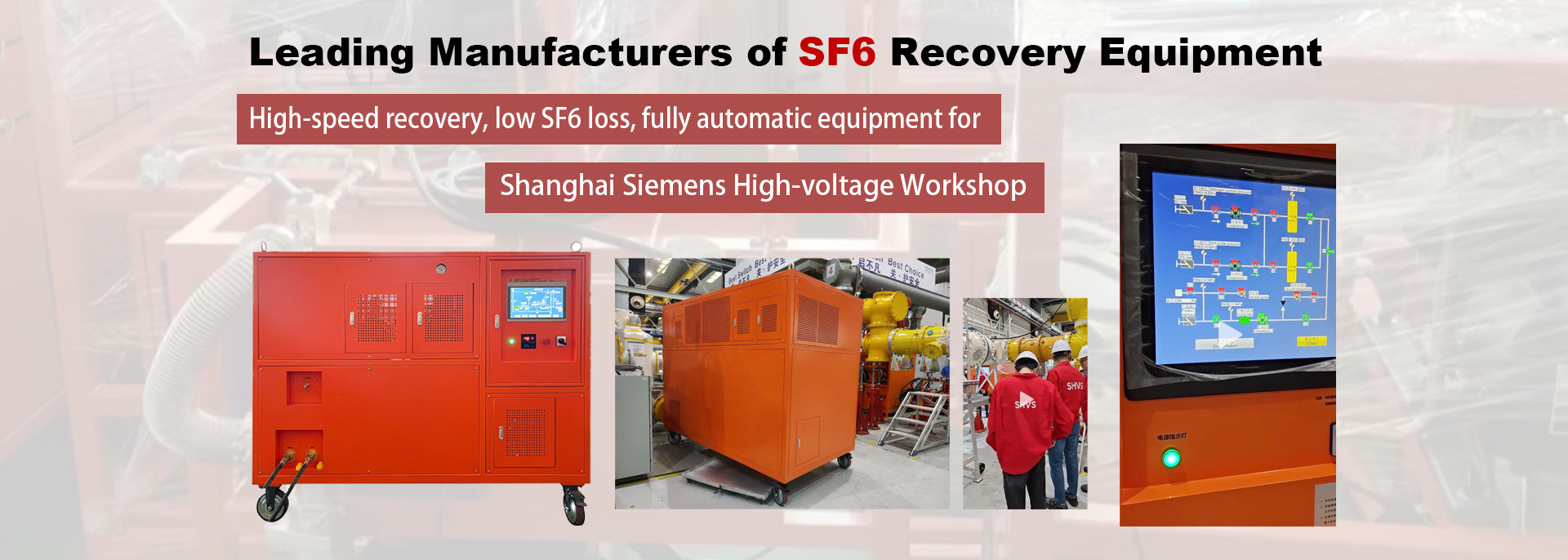 quality SF6 Recovery System factory