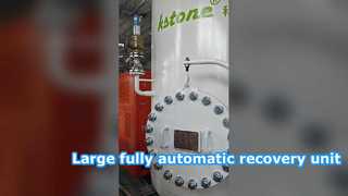 Large fully automatic recovery unit with external air storage tank