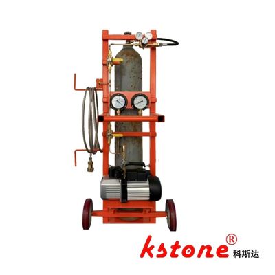 220V50Hz, Mobile SF6 Vacuum Inflating Trolley, 3-001-4-R002, DN8, Cylinder Weighing KSCZ-15C