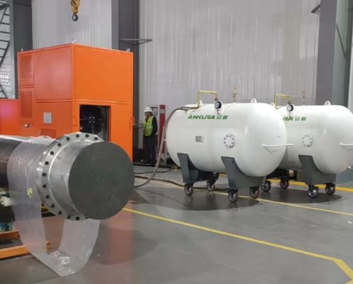 Custom 380V SF6 Gas Purification Device Recovery System 99.99% Distillation