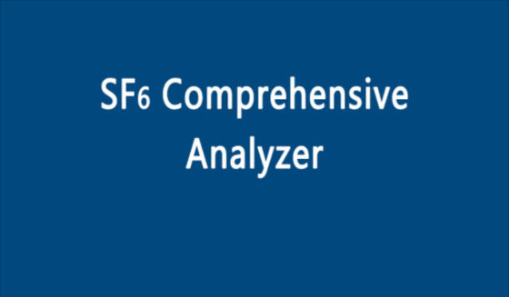 Emission Free Electronic SF6 Gas Tester Purity Analyzer Eco Friendly