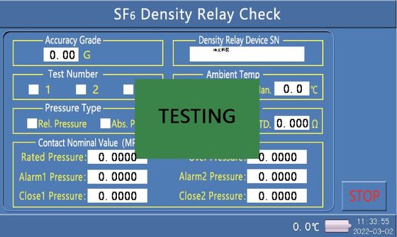 SF6 Density Relay Calibrator Fully Automatic, Density Meter, Density Meter Check KS2001